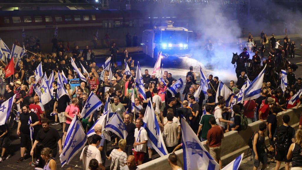 Actualites francaise A Tel Aviv une nouvelle manifestation contre la reforme
